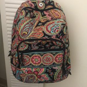 Vera Bradley large backpack.